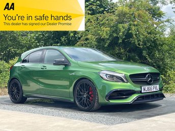 2016 MERCEDES-BENZ A-CLASS 2.0 A45 AMG Hatchback 5dr Petrol SpdS DCT 4MATIC Euro 6 (s/s) (360 ps) &pound;19490.00