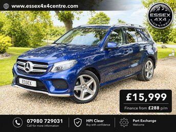 2018 MERCEDES-BENZ GLE GLE350d V6 AMG AUTOMATIC G-TRONIC 4-MATIC EURO 6 4X4 £15999.00