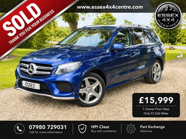 View our Mercedes-Benz Gle GLE350d V6 AMG AUTOMATIC G-TRONIC 4-MATIC EURO 6 4X4