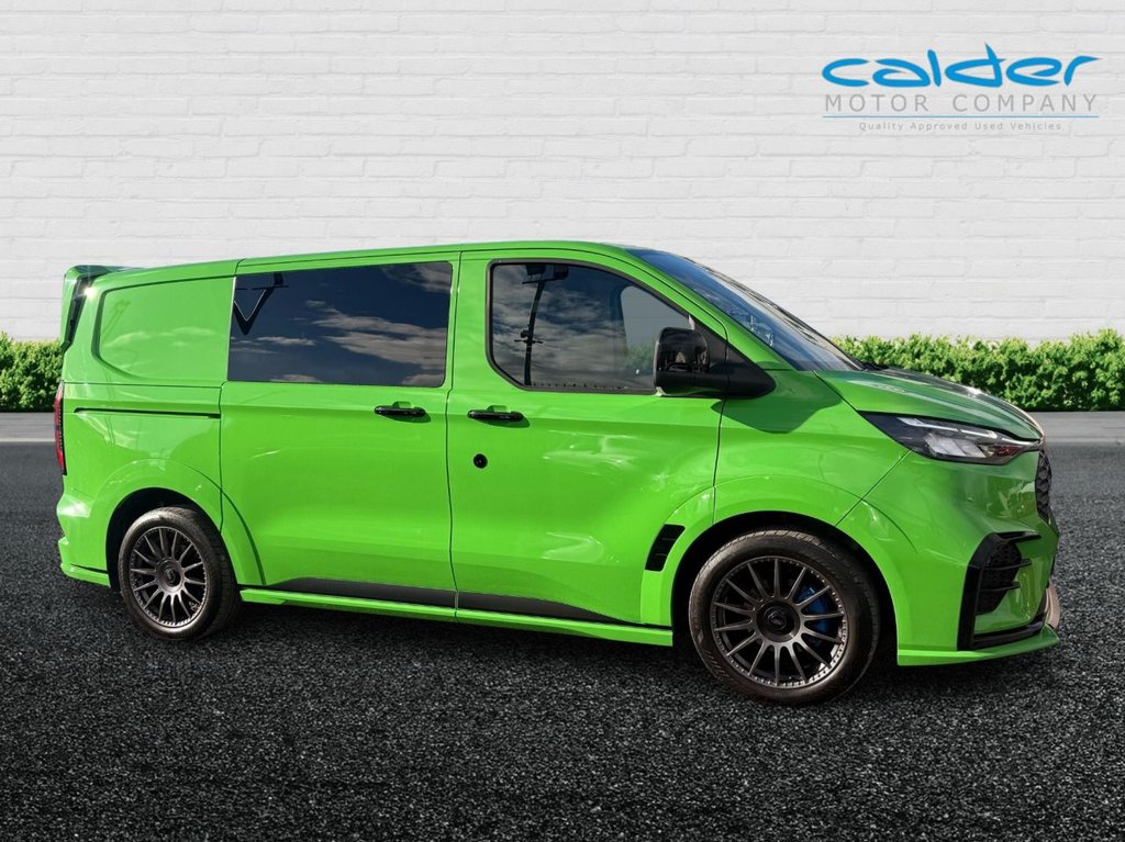USED 2025 25 FORD TRANSIT CUSTOM 2.0 320 EcoBlue MS-RT Crew Van Double Cab 5dr Diesel Auto AWD L1 H1 Euro 6 (s/s) (170 ps) MS-RT+4X4+AUTO+FULLY RACKED OUT