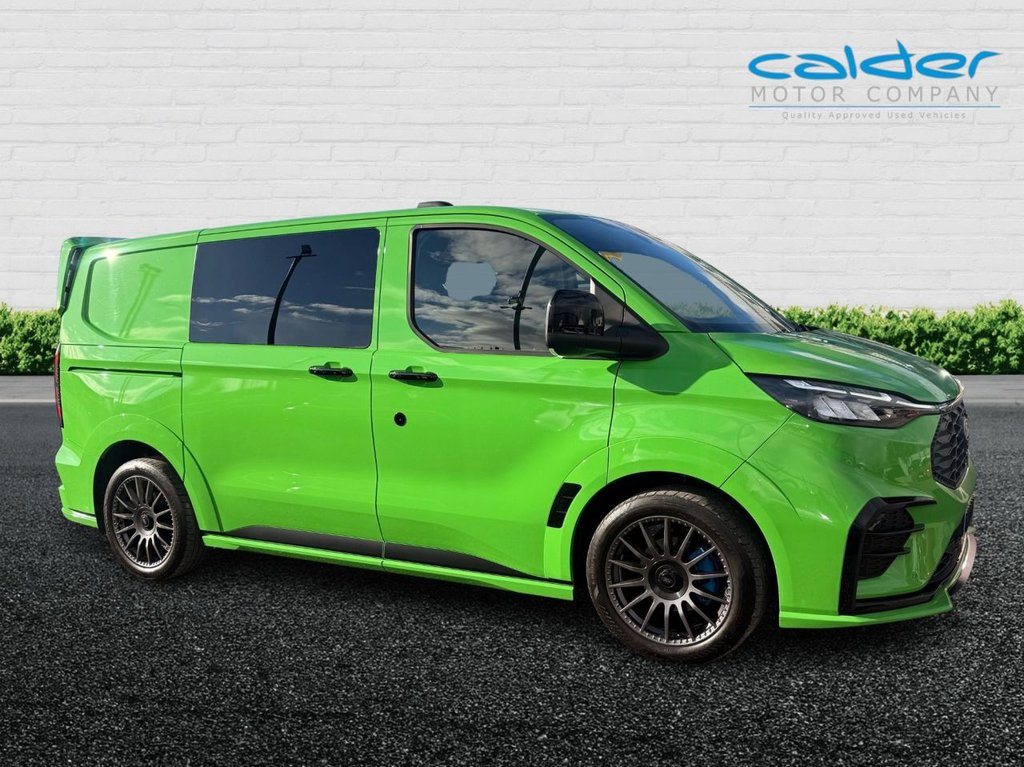 USED 2025 25 FORD TRANSIT CUSTOM 2.0 320 EcoBlue MS-RT Crew Van Double Cab 5dr Diesel Auto AWD L1 H1 Euro 6 (s/s) (170 ps) MS-RT+4X4+AUTO+FULLY RACKED OUT
