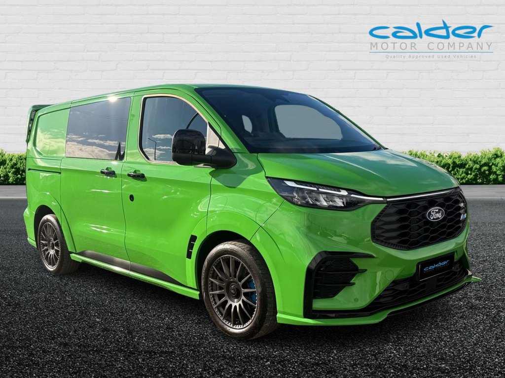 USED 2025 25 FORD TRANSIT CUSTOM 2.0 320 EcoBlue MS-RT Crew Van Double Cab 5dr Diesel Auto AWD L1 H1 Euro 6 (s/s) (170 ps) MS-RT+4X4+AUTO+FULLY RACKED OUT
