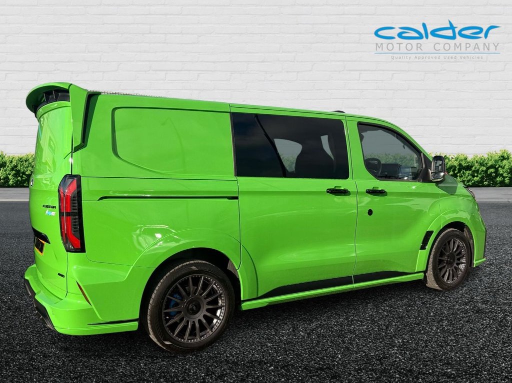 USED 2025 25 FORD TRANSIT CUSTOM 2.0 320 EcoBlue MS-RT Crew Van Double Cab 5dr Diesel Auto AWD L1 H1 Euro 6 (s/s) (170 ps) MS-RT+4X4+AUTO+FULLY RACKED OUT