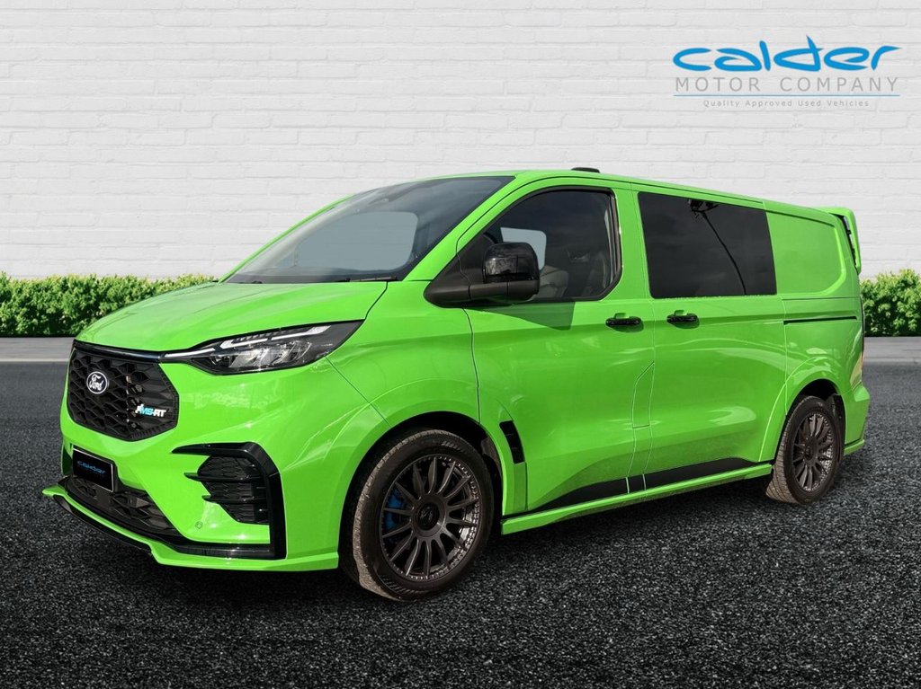 USED 2025 25 FORD TRANSIT CUSTOM 2.0 320 EcoBlue MS-RT Crew Van Double Cab 5dr Diesel Auto AWD L1 H1 Euro 6 (s/s) (170 ps) MS-RT+4X4+AUTO+FULLY RACKED OUT
