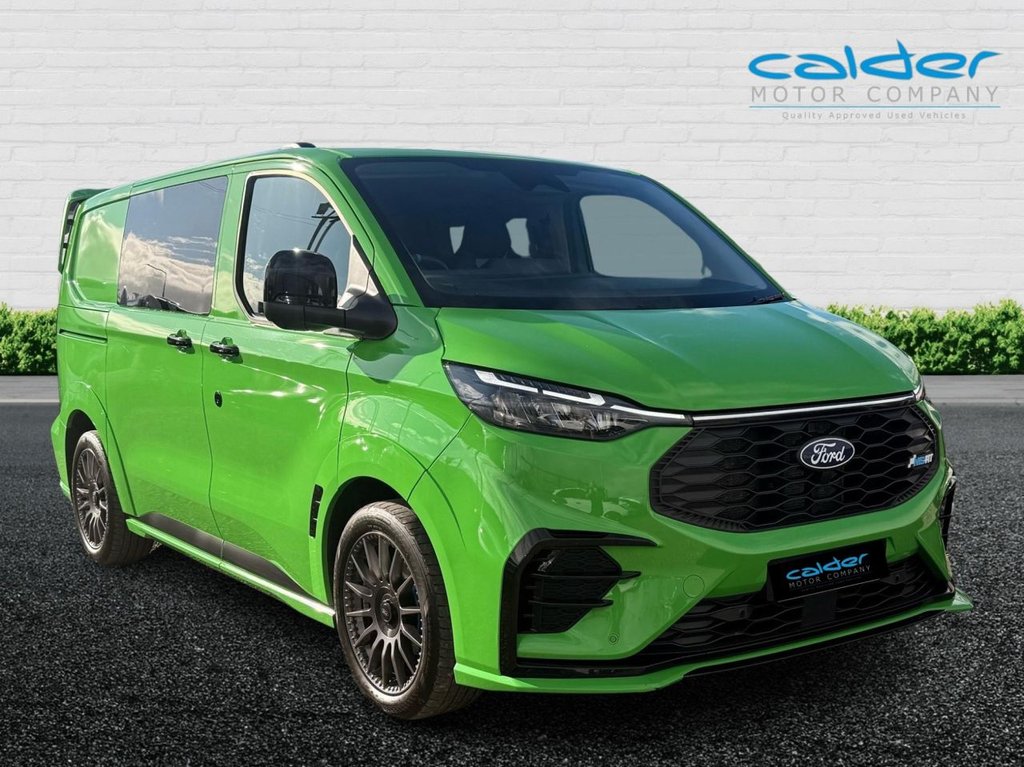 USED 2025 25 FORD TRANSIT CUSTOM 2.0 320 EcoBlue MS-RT Crew Van Double Cab 5dr Diesel Auto AWD L1 H1 Euro 6 (s/s) (170 ps) MS-RT+4X4+AUTO+FULLY RACKED OUT