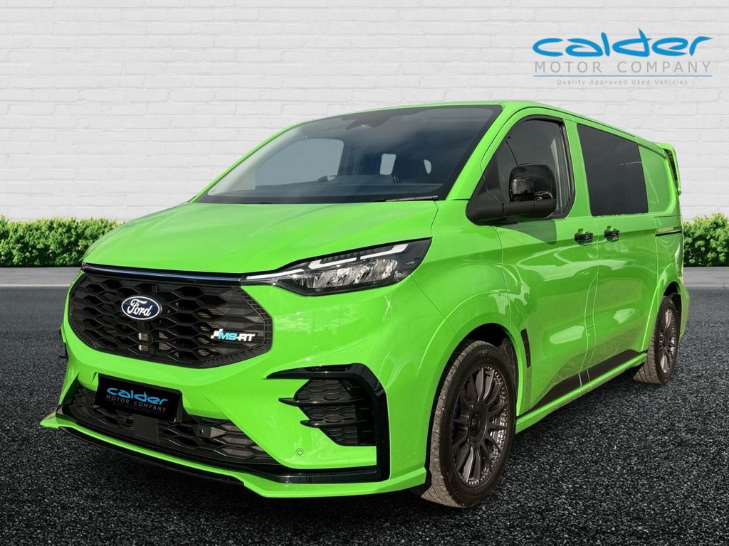 USED 2025 25 FORD TRANSIT CUSTOM 2.0 320 EcoBlue MS-RT Crew Van Double Cab 5dr Diesel Auto AWD L1 H1 Euro 6 (s/s) (170 ps) MS-RT+4X4+AUTO+FULLY RACKED OUT