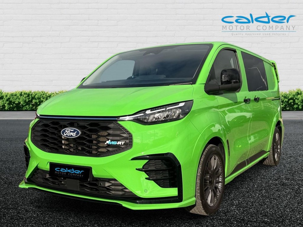 USED 2025 25 FORD TRANSIT CUSTOM 2.0 320 EcoBlue MS-RT Crew Van Double Cab 5dr Diesel Auto AWD L1 H1 Euro 6 (s/s) (170 ps) MS-RT+4X4+AUTO+FULLY RACKED OUT
