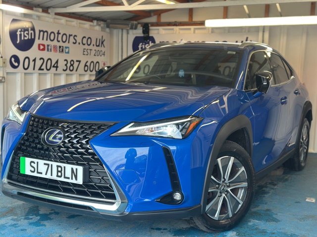 View our Lexus Ux 300e 54.3kWh SUV 5dr Electric Auto (204 ps)+2 KEYS+1 FORMER KEEPER+HISTORY+2 CABLES+PREMIUM PLUS PACK+CLIMATE+PRIVACY+PARK CONTROL WITH CAMERA+FULL LEATHER SEATS+BLUETOOTH+MEDIA+APPS+ALLOYS+