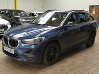 USED 2022 22 BMW X1 1.5 25e 10kWh Sport SUV 5dr Petrol Plug-in Hybrid Auto xDrive Euro 6 (s/s) (220 ps) SAT NAV LEATHER INTERIOR CRUISE CONTROL PARKING SENSORS 1 OWNER SERVICE HISTORY WARRANTY