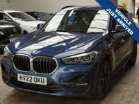 USED 2022 22 BMW X1 1.5 25e 10kWh Sport SUV 5dr Petrol Plug-in Hybrid Auto xDrive Euro 6 (s/s) (220 ps) SAT NAV LEATHER INTERIOR CRUISE CONTROL PARKING SENSORS 1 OWNER SERVICE HISTORY WARRANTY