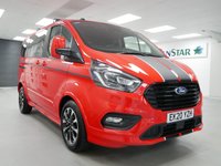 USED 2020 20 FORD TOURNEO CUSTOM 320 2.0 EBL 185 BHP SWB SPORT AUTO 5 SEATER CREWCAB ( NO VAT ) AUTOMATIC | 8 SEATER | NO VAT TO PAY !