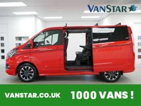 USED 2020 20 FORD TOURNEO CUSTOM 320 2.0 EBL 185 BHP SWB SPORT AUTO 5 SEATER CREWCAB ( NO VAT ) AUTOMATIC | 8 SEATER | NO VAT TO PAY !