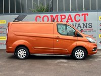 USED 2018 18 FORD TRANSIT CUSTOM 2.0 280 EcoBlue Limited Panel Van 5dr Diesel Auto L1 H1 Euro 6 (s/s) (130 ps) 