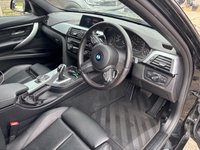 USED 2018 68 BMW 3 SERIES 2.0 320i M Sport Touring 5dr Petrol Auto xDrive Euro 6 (s/s) (184 ps) BLACK LEATHER HEATED SPORT SEATS