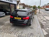 USED 2018 68 BMW 3 SERIES 2.0 320i M Sport Touring 5dr Petrol Auto xDrive Euro 6 (s/s) (184 ps) BLACK LEATHER HEATED SPORT SEATS