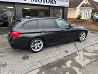 USED 2018 68 BMW 3 SERIES 2.0 320i M Sport Touring 5dr Petrol Auto xDrive Euro 6 (s/s) (184 ps) BLACK LEATHER HEATED SPORT SEATS
