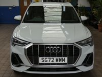 USED 2022 72 AUDI Q3 1.4 TFSIe 45 S line SUV 5dr Petrol Plug-in Hybrid S Tronic Euro 6 (s/s) 13kWh (245 ps) SAT NAV CARPLAY PART LEATHER CRUISE CONTROL PARKING SENSORS 1 OWNER SERVICE HISTORY WARRANTY