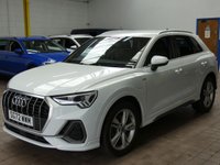 USED 2022 72 AUDI Q3 1.4 TFSIe 45 S line SUV 5dr Petrol Plug-in Hybrid S Tronic Euro 6 (s/s) 13kWh (245 ps) SAT NAV CARPLAY PART LEATHER CRUISE CONTROL PARKING SENSORS 1 OWNER SERVICE HISTORY WARRANTY