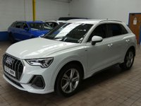 USED 2022 72 AUDI Q3 1.4 TFSIe 45 S line SUV 5dr Petrol Plug-in Hybrid S Tronic Euro 6 (s/s) 13kWh (245 ps) SAT NAV CARPLAY PART LEATHER CRUISE CONTROL PARKING SENSORS 1 OWNER SERVICE HISTORY WARRANTY