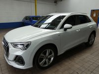 USED 2022 72 AUDI Q3 1.4 TFSIe 45 S line SUV 5dr Petrol Plug-in Hybrid S Tronic Euro 6 (s/s) 13kWh (245 ps) SAT NAV CARPLAY PART LEATHER CRUISE CONTROL PARKING SENSORS 1 OWNER SERVICE HISTORY WARRANTY