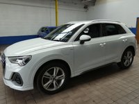 USED 2022 72 AUDI Q3 1.4 TFSIe 45 S line SUV 5dr Petrol Plug-in Hybrid S Tronic Euro 6 (s/s) 13kWh (245 ps) SAT NAV CARPLAY PART LEATHER CRUISE CONTROL PARKING SENSORS 1 OWNER SERVICE HISTORY WARRANTY