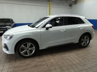 USED 2022 72 AUDI Q3 1.4 TFSIe 45 S line SUV 5dr Petrol Plug-in Hybrid S Tronic Euro 6 (s/s) 13kWh (245 ps) SAT NAV CARPLAY PART LEATHER CRUISE CONTROL PARKING SENSORS 1 OWNER SERVICE HISTORY WARRANTY