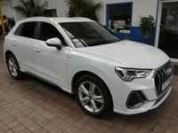 USED 2022 72 AUDI Q3 1.4 TFSIe 45 S line SUV 5dr Petrol Plug-in Hybrid S Tronic Euro 6 (s/s) 13kWh (245 ps) SAT NAV CARPLAY PART LEATHER CRUISE CONTROL PARKING SENSORS 1 OWNER SERVICE HISTORY WARRANTY
