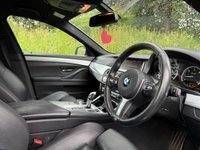 USED 2014 64 BMW 5 SERIES 3.0 535d M Sport Saloon 4dr Diesel Auto Euro 6 (s/s) (313 ps)+PARKING SENSORS+19