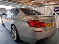 USED 2014 64 BMW 5 SERIES 3.0 535d M Sport Saloon 4dr Diesel Auto Euro 6 (s/s) (313 ps)+PARKING SENSORS+19