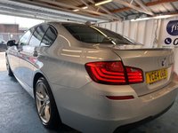 USED 2014 64 BMW 5 SERIES 3.0 535d M Sport Saloon 4dr Diesel Auto Euro 6 (s/s) (313 ps)+PARKING SENSORS+19
