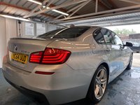 USED 2014 64 BMW 5 SERIES 3.0 535d M Sport Saloon 4dr Diesel Auto Euro 6 (s/s) (313 ps)+PARKING SENSORS+19