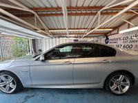 USED 2014 64 BMW 5 SERIES 3.0 535d M Sport Saloon 4dr Diesel Auto Euro 6 (s/s) (313 ps)+PARKING SENSORS+19