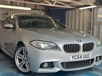 USED 2014 64 BMW 5 SERIES 3.0 535d M Sport Saloon 4dr Diesel Auto Euro 6 (s/s) (313 ps)+PARKING SENSORS+19