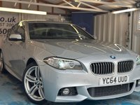 USED 2014 64 BMW 5 SERIES 3.0 535d M Sport Saloon 4dr Diesel Auto Euro 6 (s/s) (313 ps)+PARKING SENSORS+19