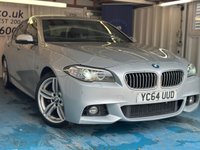 USED 2014 64 BMW 5 SERIES 3.0 535d M Sport Saloon 4dr Diesel Auto Euro 6 (s/s) (313 ps)+PARKING SENSORS+19