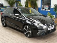 USED 2024 24 SEAT IBIZA 1.0 TSI FR Sport Hatchback 5dr Petrol DSG Euro 6 (s/s) (110 ps) SAT NAV CARPLAY PART LEATHER CLIMATE CONTROL LOW MILES 1 OWNER SERVICE HISTORY WARRANTY