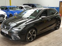 USED 2024 24 SEAT IBIZA 1.0 TSI FR Sport Hatchback 5dr Petrol DSG Euro 6 (s/s) (110 ps) SAT NAV CARPLAY PART LEATHER CLIMATE CONTROL LOW MILES 1 OWNER SERVICE HISTORY WARRANTY