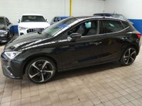 USED 2024 24 SEAT IBIZA 1.0 TSI FR Sport Hatchback 5dr Petrol DSG Euro 6 (s/s) (110 ps) SAT NAV CARPLAY PART LEATHER CLIMATE CONTROL LOW MILES 1 OWNER SERVICE HISTORY WARRANTY
