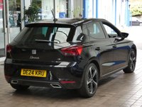USED 2024 24 SEAT IBIZA 1.0 TSI FR Sport Hatchback 5dr Petrol DSG Euro 6 (s/s) (110 ps) SAT NAV CARPLAY PART LEATHER CLIMATE CONTROL LOW MILES 1 OWNER SERVICE HISTORY WARRANTY