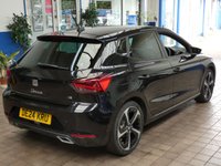 USED 2024 24 SEAT IBIZA 1.0 TSI FR Sport Hatchback 5dr Petrol DSG Euro 6 (s/s) (110 ps) SAT NAV CARPLAY PART LEATHER CLIMATE CONTROL LOW MILES 1 OWNER SERVICE HISTORY WARRANTY