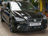 USED 2024 24 SEAT IBIZA 1.0 TSI FR Sport Hatchback 5dr Petrol DSG Euro 6 (s/s) (110 ps) SAT NAV CARPLAY PART LEATHER CLIMATE CONTROL LOW MILES 1 OWNER SERVICE HISTORY WARRANTY