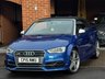 USED 2015 15 AUDI S3 2.0 TFSI Cabriolet S Tronic quattro Euro 6 (s/s) 2dr SUPER SPORT SEATS+UPGRD WHEELS