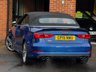 USED 2015 15 AUDI S3 2.0 TFSI Cabriolet S Tronic quattro Euro 6 (s/s) 2dr SUPER SPORT SEATS+UPGRD WHEELS