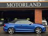 USED 2015 15 AUDI S3 2.0 TFSI Cabriolet S Tronic quattro Euro 6 (s/s) 2dr SUPER SPORT SEATS+UPGRD WHEELS