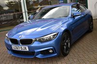 USED 2017 67 BMW 4 SERIES 420i M-SPORT COUPE 8-SPEED AUTO 181 BHP (EURO 6) Pro Nav / DAB / Cruise