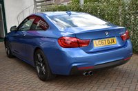 USED 2017 67 BMW 4 SERIES 420i M-SPORT COUPE 8-SPEED AUTO 181 BHP (EURO 6) Pro Nav / DAB / Cruise
