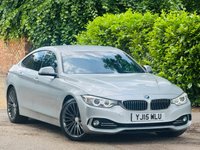USED 2015 15 BMW 4 SERIES GRAN COUPE 3.0 430d Luxury Hatchback 5dr Diesel Auto Euro 6 (s/s) (258 ps) LEATHER+SAT NAV+SENSORS+ULEZ