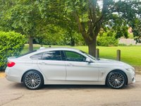 USED 2015 15 BMW 4 SERIES GRAN COUPE 3.0 430d Luxury Hatchback 5dr Diesel Auto Euro 6 (s/s) (258 ps) LEATHER+SAT NAV+SENSORS+ULEZ