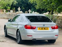 USED 2015 15 BMW 4 SERIES GRAN COUPE 3.0 430d Luxury Hatchback 5dr Diesel Auto Euro 6 (s/s) (258 ps) LEATHER+SAT NAV+SENSORS+ULEZ