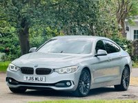 USED 2015 15 BMW 4 SERIES GRAN COUPE 3.0 430d Luxury Hatchback 5dr Diesel Auto Euro 6 (s/s) (258 ps) LEATHER+SAT NAV+SENSORS+ULEZ